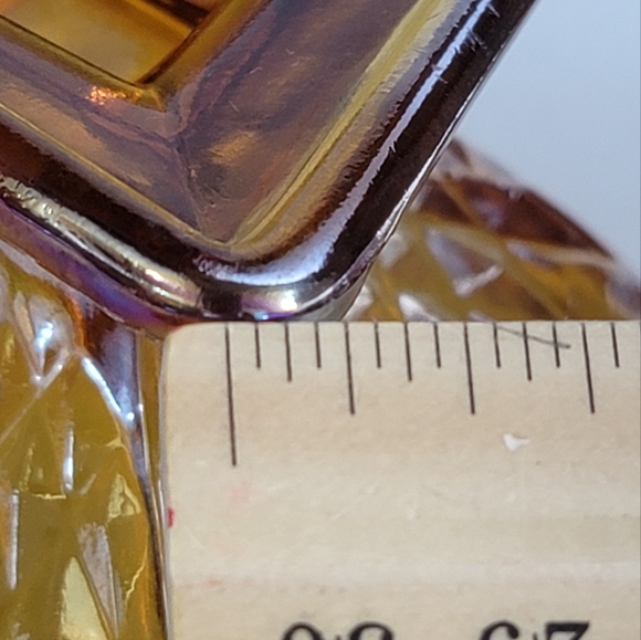 (2) Carnival Glass Iridescent Candy Dish - Picture 13 of 16